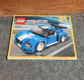 LEGO CREATOR  31070 Turbo Track Racer Car Complete