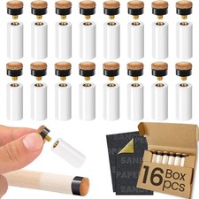 Screw Billiard Pool Cue Tips Replacement 30 Pieces 12MM/13MM, Leather Screw O...