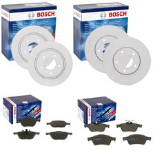BOSCH BREMSSCHEIBEN + BEL&Auml;GE VORNE+HINTEN passend f&uuml;r MAZDA 5 CR CW Bj 2005-2018