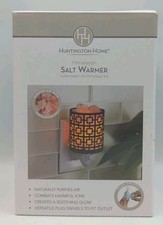 Huntington Home Himalayan Salt Warmer Night Light Lamp Aromatherapy Air Purifier