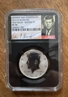2014 W Reverse Proof High Relief 50th Anniversary Kennedy Half Dollar NGC PF 70