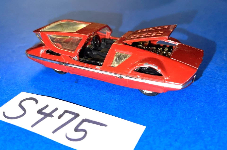 POLITOYS TOYS VINTAGE FERRARI 512 S MODULO M17 DIECAST CAR 1/32 SCALE - Image 4 of 4