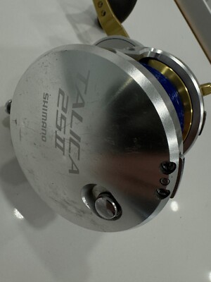 【美品】SHIMANO TALICA 25II Shimano Talica A TAC25IIA 2-Speed Lever Drag Conventional