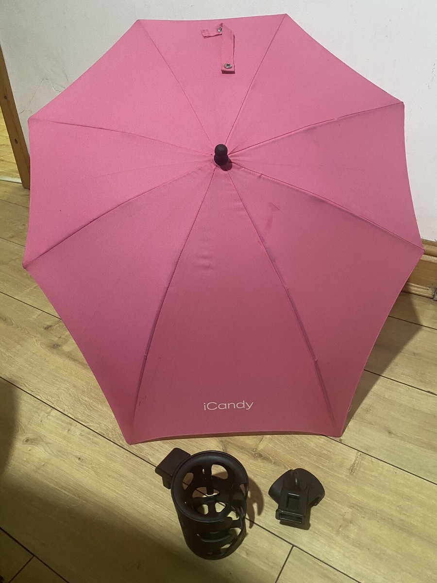 Icandy Peach Parasol Icandy Cup Holder And Clamp ICandy Orange