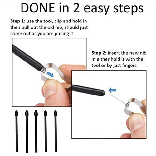 Pour Samsung Galaxy Note20 Ultra Touch stylet S stylet de remplacement conseils/pièces de rechange - Photo 9 sur 17