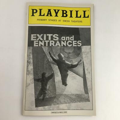 2007 Playbill Exits and Entrances by Primary Stages at 59E59 Theatres