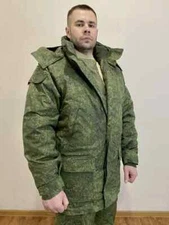New!Winter Jacket military clothing green pixel EMR VKPO Russian Army any size