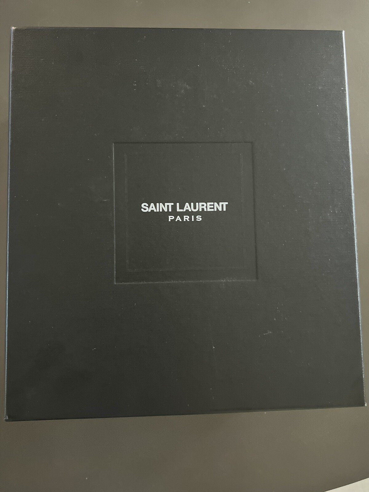 Sandali YSL Saint Laurent pelle nuda cinturino a T plateau tacco décolleté taglia 5