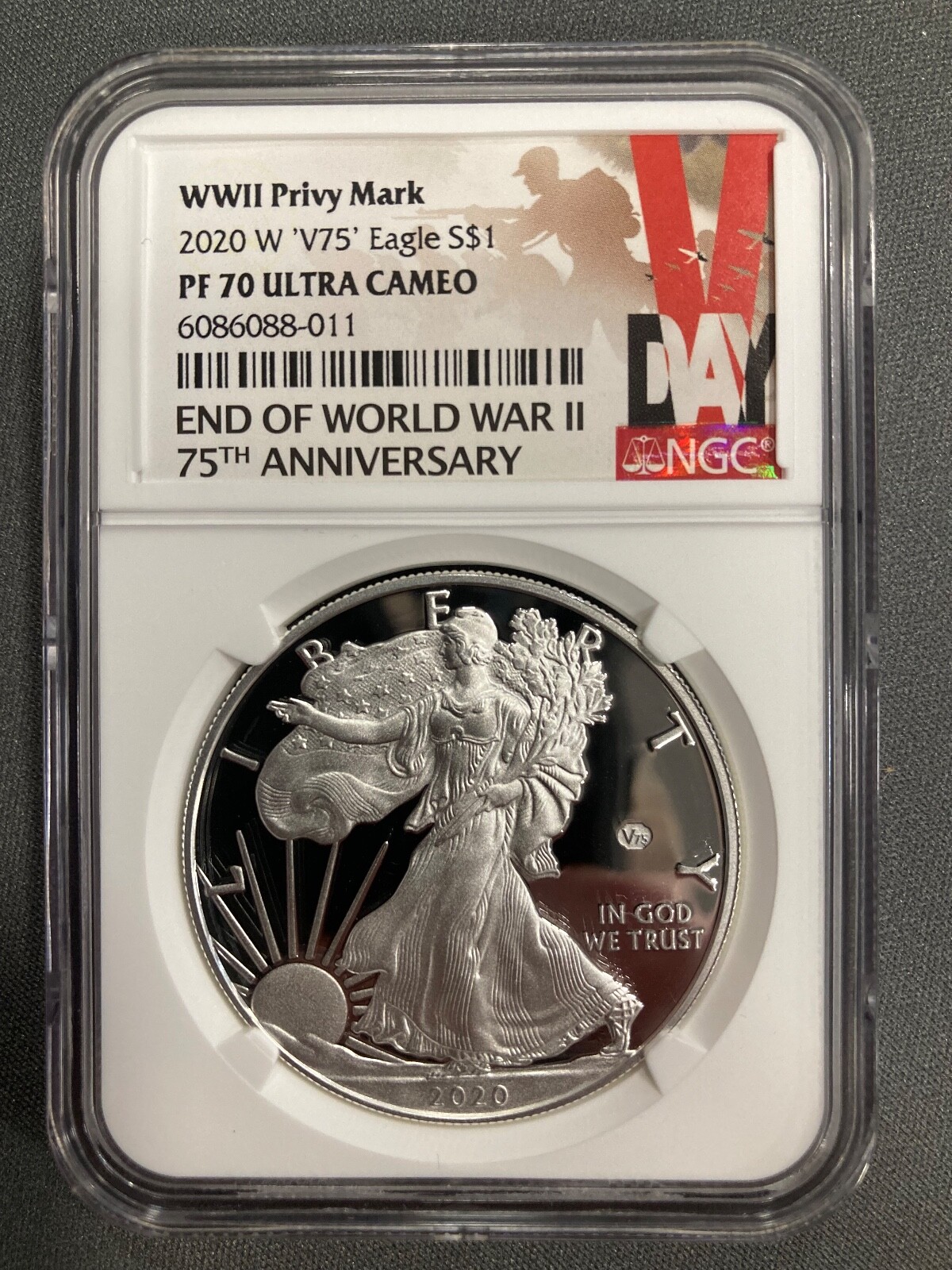 2020W American Silver Eagle V75 Proof NGC PF70 UC eBay