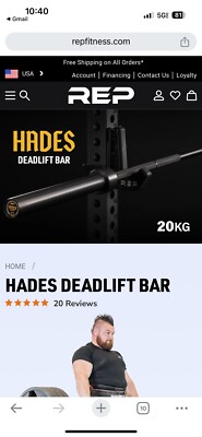 deadlift barbell