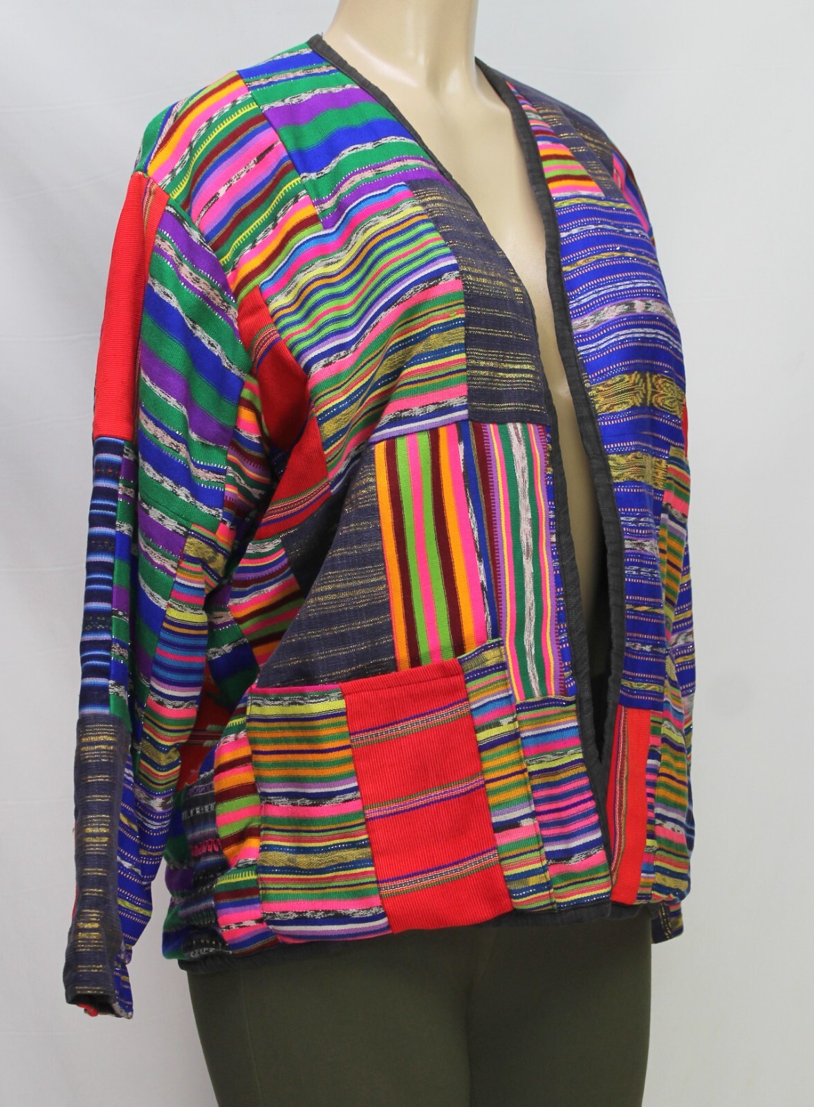 Vintage James Halbert Women's Patchwork Jacket Lo… - image 4