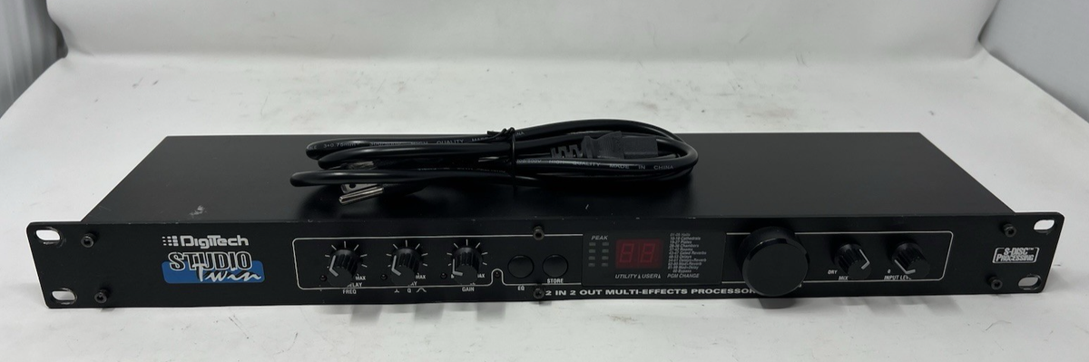 DigiTech Studio マルチエフェクトプロセッサー Digitech Studio Twin Stereo Effects Processor | eBay