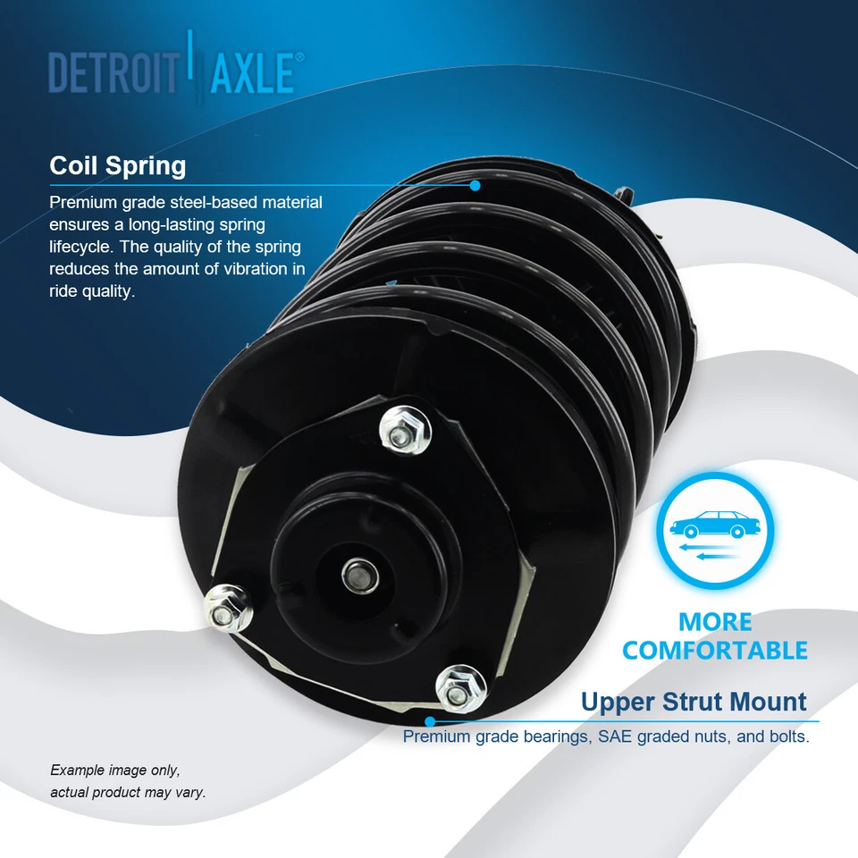 Front Struts Rear Shocks Sway Bar Links for 2002 2003 2004 2005-06 Nissan Altima - Image 3 of 4