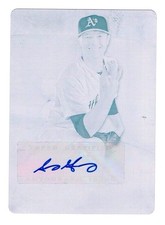 1/1 Printing PLATE TOPPS Supreme SONNY GRAY 2014 Autograph Signed Baseball Card