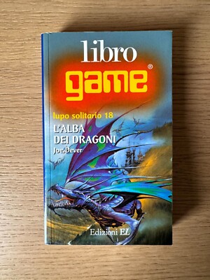 LIBROGAME - L'Alba dei Dragoni / Lupo Solitario 18 - NUOVA EDIZIONE E.ELLE