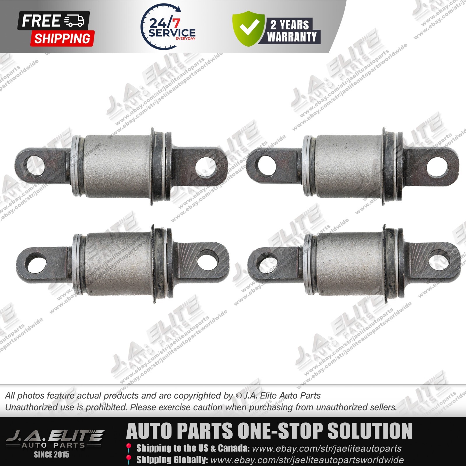 4pcs Front or Rear Lower Control Arm Bushing for Ferrari 430 360, 209166