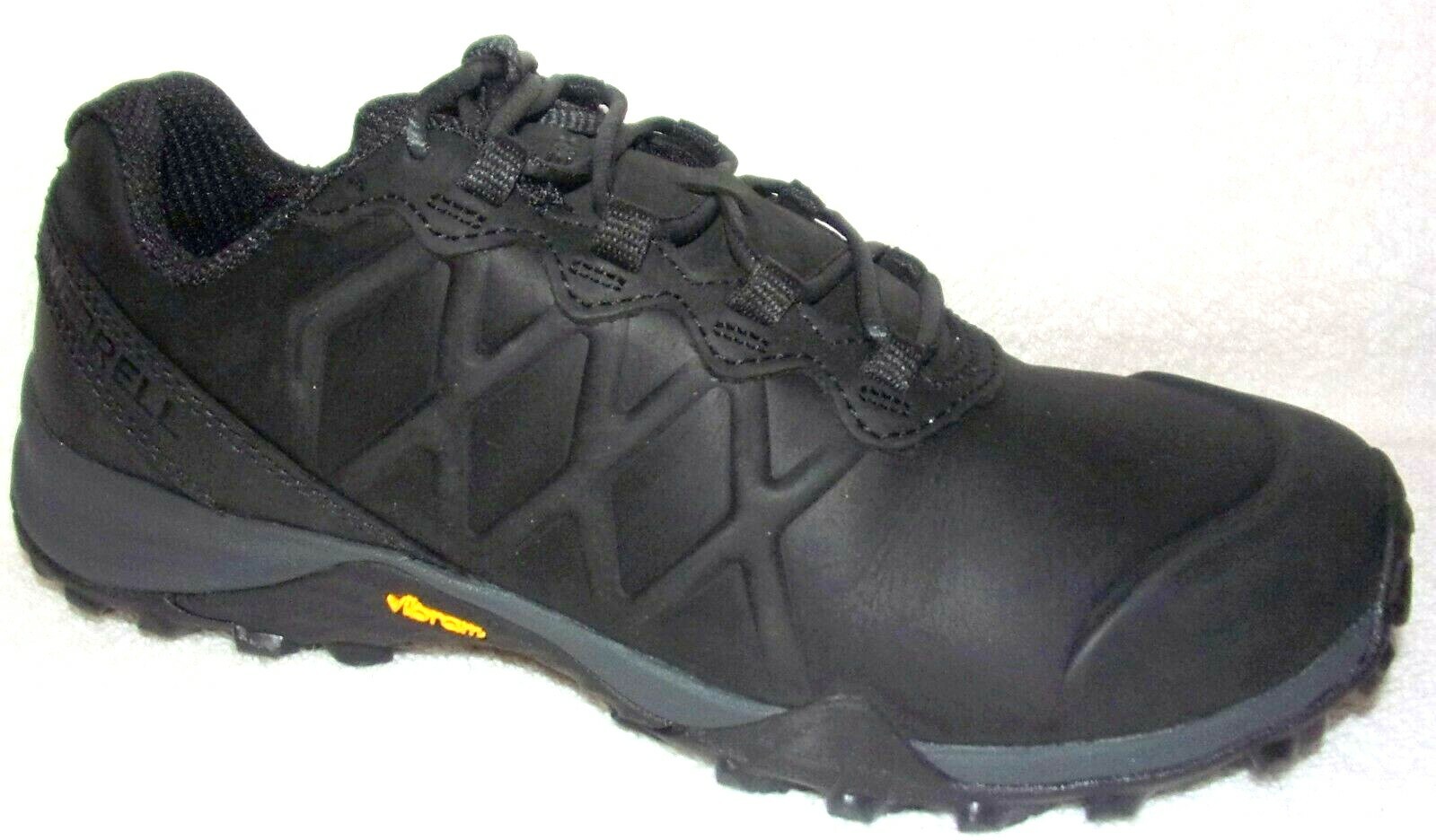 Scarpe da passeggio Merrell Siren 3 Peak da donna in pelle nera nuove con scatola 7 M
