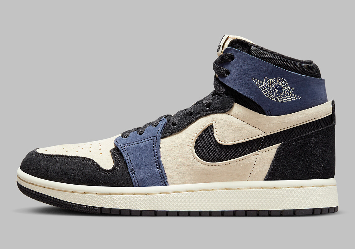 Женские кроссовки Nike Air Jordan 1 Zoom CMFT 2 из темно-синего муслина DV1305-104 sz 6