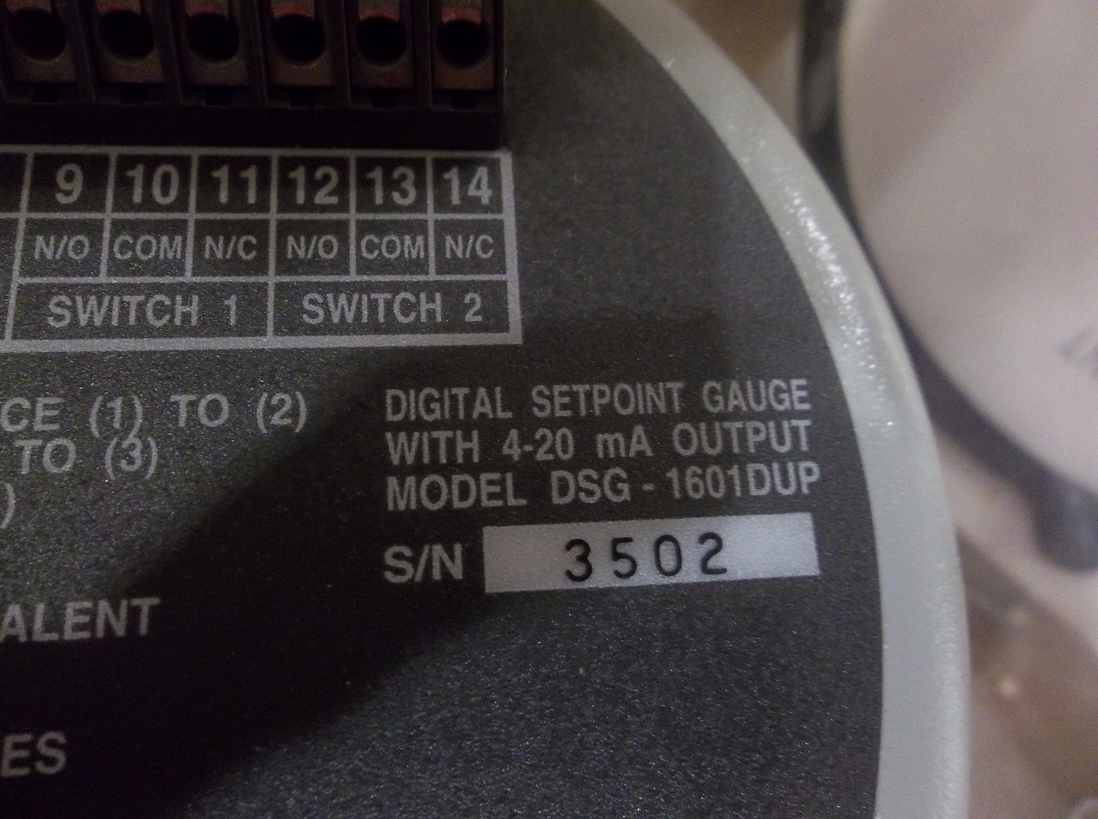 ALTRONIC DIGITAL SET POINT GAUGE DSG1601DUP (TT3) eBay