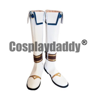 Genshin Impact Vigilant Yaksha Xiao Winter Ver. Cosplay Shoes Boots S008