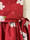 Abercrombie Kids Floral Strapless Dress Red/White Girl Size M — photo 3