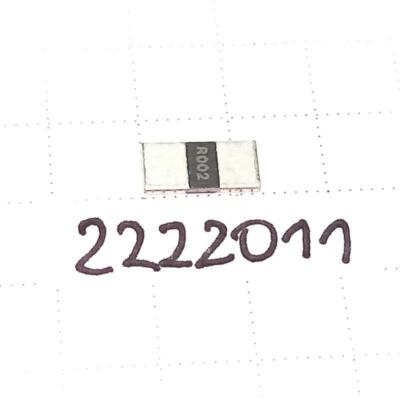 0R002 2mR 2512 1% 2W 75ppm Walsin WW25R Power Metal Current Sense Resistor 2pcs