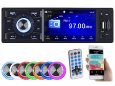 Autoradio bluetooth 1 DIN avec écran couleur CAS-3445.BT - CreaSono