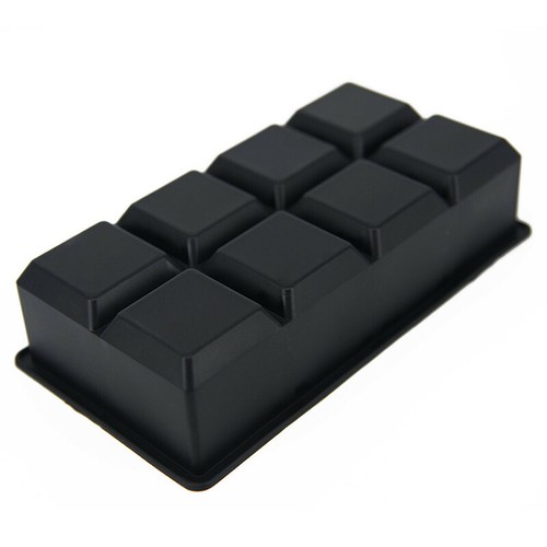 Big Cube Giant Jumbo Large Silicone Ice Cube Square Maker Tray Mold Mo~dr - Imagen 5 de 11