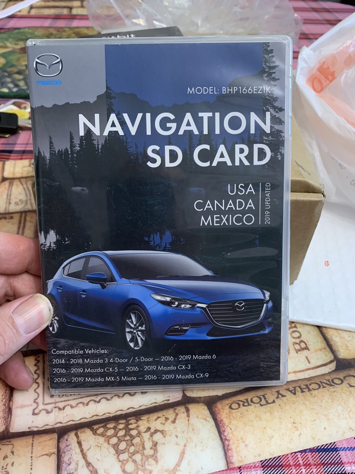 OEM NEW Genuine Mazda Navigation GPS SD Card 2019 Mazda 3 CX-30 BHP1 66  EZ1K TD | eBay