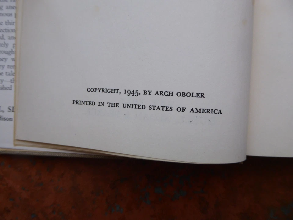 Oboler Omnibus: Radio Plays & Personalities Arch Oboler Signed Playwrights 1945 - Image 3 of 4