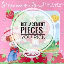 Strawberry Land Strawberry Shortcake Replacement Pieces Rose Art 2003 - You Pick