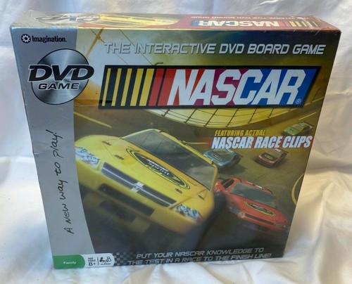 2008 NASCAR The DVD Board Game Imagination Board Games Race Car Drive New Seal