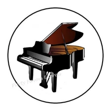 PIANO MUSIC ENVELOPE SEALS LABELS STICKERS PARTY FAVORS