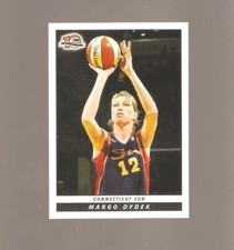 margo dydek  2006 wnba base card,warsaw poland,decesaed,connecticut sun #22