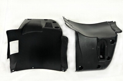 #ad BMW E39 M5 LR PP plastic FRONT form M BUMPER SPLASH PANEL pork chops 2pc $128.50