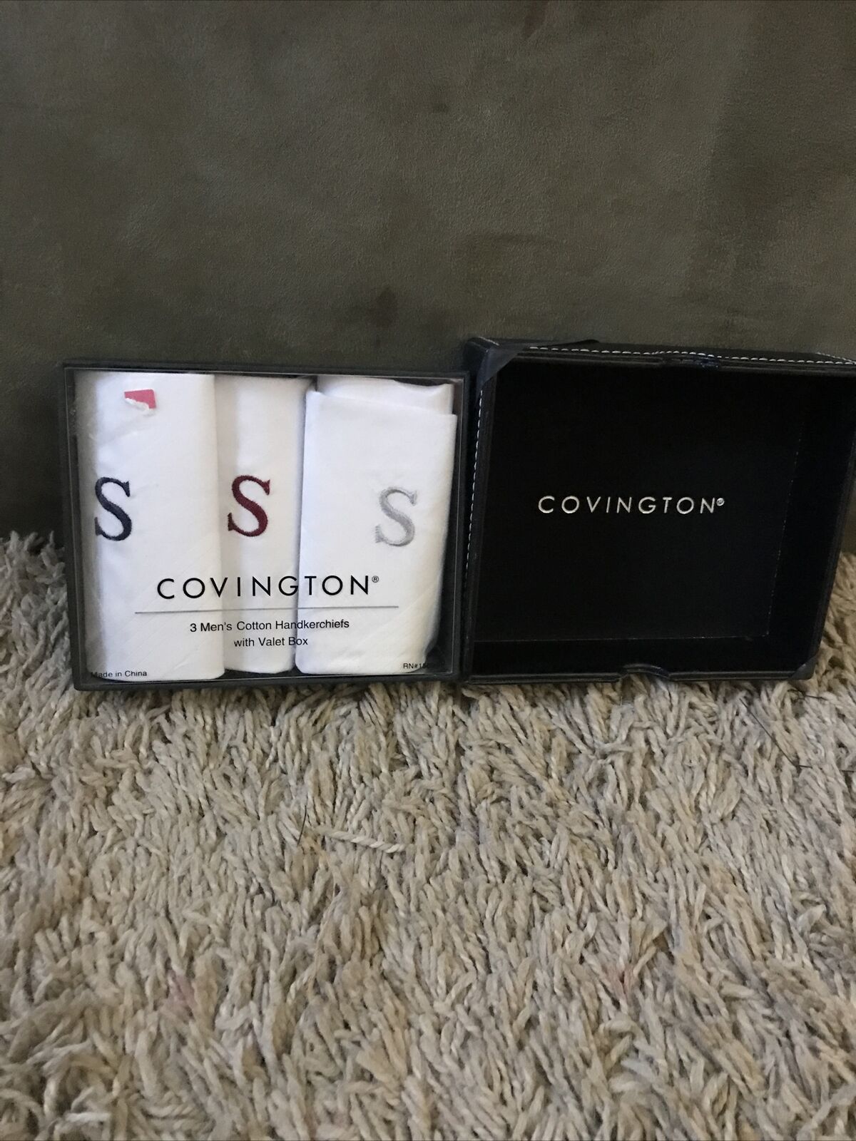 Brand Don't miss the campaign New Recommended Covington 3 Pc Set Shipping Lett Free Handkerchief