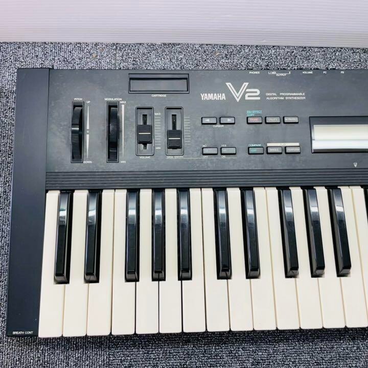 YAMAHA V2 Portable Keyboard Synthesizer Black Excellent- GP | eBay