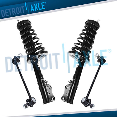 Detroit Axle Front Struts & Sway Bars Kit For 2004-2006 Toyota Camry Solara Lexus ES330-1031542