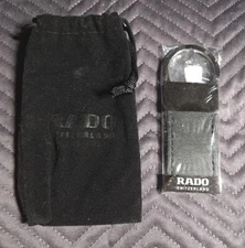 Rado Switzerland Leather Keychain Key Ring New Gift