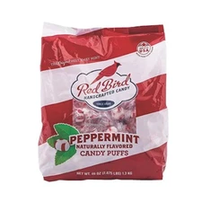 Red Bird Mints Soft Peppermint Puffs 46 oz bag 
