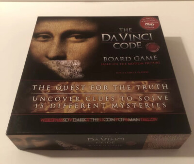 The Davinci Code Board Game by RoseArt - 2006 Edition - 100% Complete!