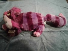Disney Store Alice In Wonderland Cheshire Cat 16" Plush Toy New With Tags