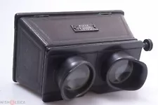 ✅ GAUMONT LA COROLLAIRE 1895 RARE* STEREOSCOPE STEREOSKOP 45x107MM STEREO VIEWER