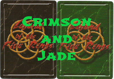 Commons C&J Crimson and Jade L5R CCG Legend of the Five Rings Clan Wars