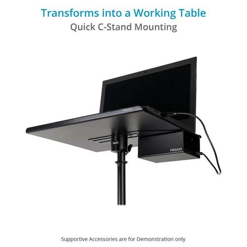 Station de travail universelle pour ordinateur portable Proaim pour supports C. Convient aux ordinateurs portables jusqu'à 16 x 13" - Photo 3/6