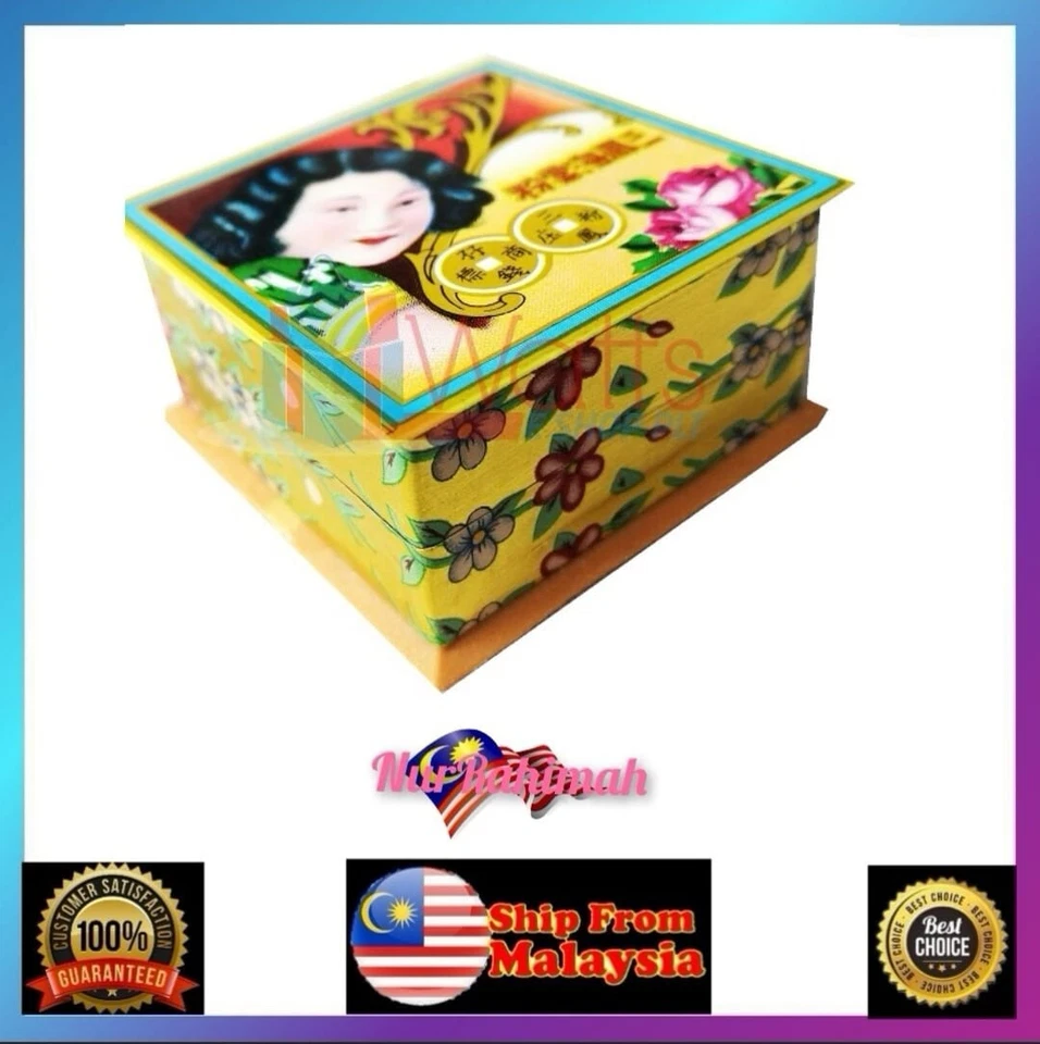 Bedak Original Sam Fong / Nyonya Begonia Powder Bedak Batu Sejuk - Image 2 of 4