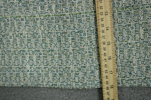 Ann Taylor Skirt Women 4 Green Blue A Line Woven Casual Career Rear Zip Lined - Picture 7 of 10