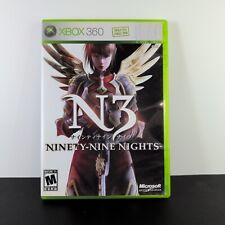 Ninety-Nine Nights (Microsoft Xbox 360, 2006) Complete CIB w Manual TESTED