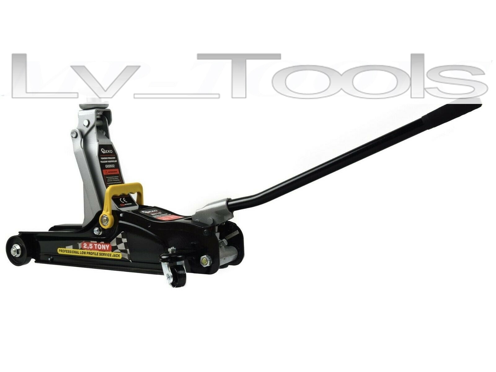 CRIC-2-5 ton IDRAULICO A CARRELLO RIBASSATO PROFESSIONALE