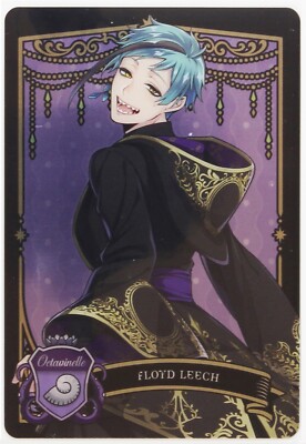 Disney Twisted Wonderland Metal Card P2-03 Floyd Leech